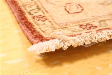 Pishavar Red Runner Hand Knotted 26 X 160 Area Rug 256-30791 Image 5