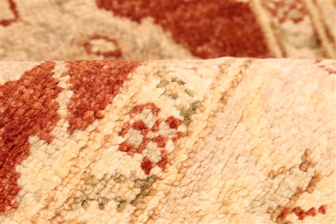 Pishavar Red Runner Hand Knotted 26 X 160 Area Rug 256-30791 Image 9