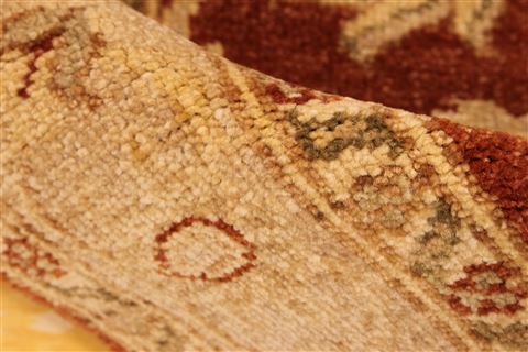 Pishavar Red Runner Hand Knotted 26 X 160 Area Rug 256-30791 Image 10