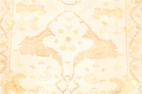Oushak Brown Runner Hand Knotted 29 X 1911 Area Rug 256-30793 Image 4