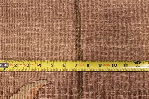 Modern Red Hand Knotted 86 X 1110 Area Rug 301-30794 Image 3