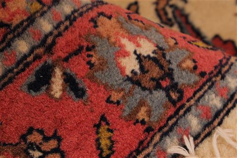 Tabriz Purple Runner Hand Knotted 27 X 219 Area Rug 256-30795 Image 12