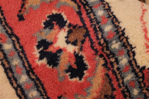 Tabriz Purple Runner Hand Knotted 27 X 219 Area Rug 256-30795 Image 11