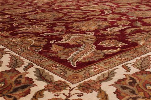Jaipur Red Hand Knotted 90 X 1111 Area Rug 301-30797 Image 2