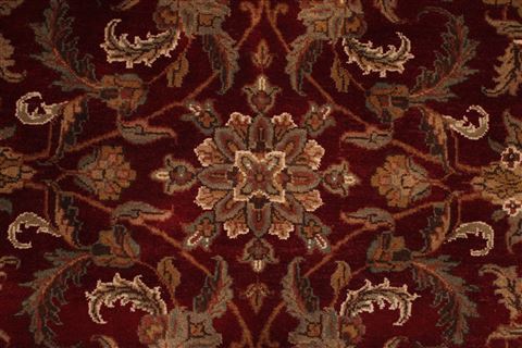 Jaipur Red Hand Knotted 90 X 1111 Area Rug 301-30797 Image 3