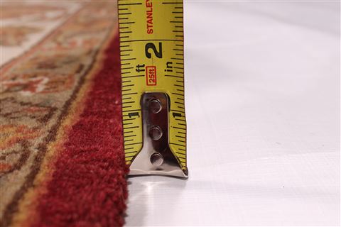 Jaipur Red Hand Knotted 90 X 1111 Area Rug 301-30797 Image 6
