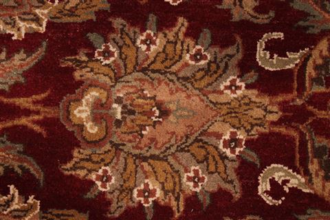 Jaipur Red Hand Knotted 90 X 1111 Area Rug 301-30797 Image 9
