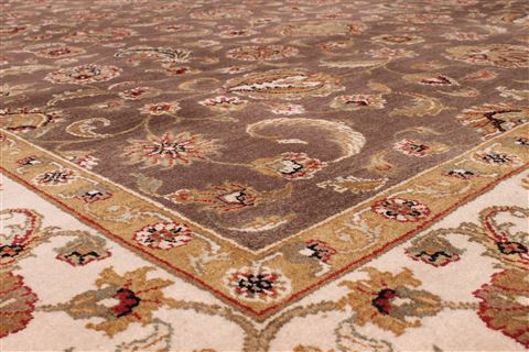 Jaipur Brown Hand Knotted 88 X 1111 Area Rug 301-30798 Image 2