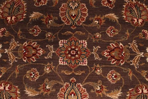 Jaipur Brown Hand Knotted 88 X 1111 Area Rug 301-30798 Image 3