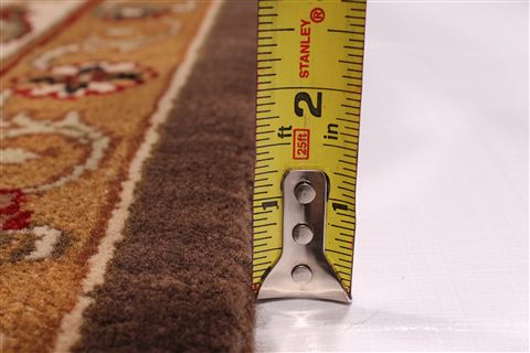 Jaipur Brown Hand Knotted 88 X 1111 Area Rug 301-30798 Image 6