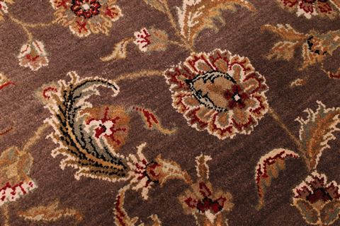 Jaipur Brown Hand Knotted 88 X 1111 Area Rug 301-30798 Image 8