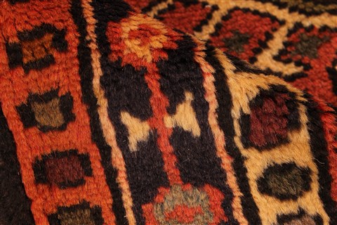 Karajeh Beige Runner Hand Knotted 26 X 153 Area Rug 256-30802 Image 10
