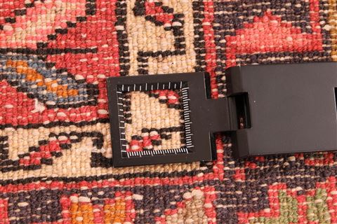 Karajeh Brown Runner Hand Knotted 28 X 157  Area Rug 256-30804 Image 9