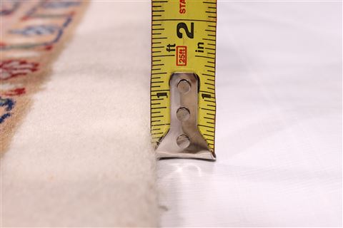 Kashan Beige Hand Knotted 89 X 119  Area Rug 301-30805 Image 6