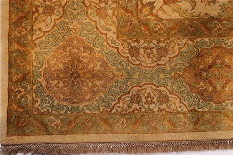 Jaipur Beige Hand Knotted 90 X 119 Area Rug 301-30806 Image 2