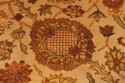 Jaipur Beige Hand Knotted 90 X 119 Area Rug 301-30806 Image 8