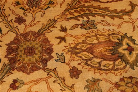 Jaipur Beige Hand Knotted 90 X 119 Area Rug 301-30806 Image 9