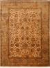Jaipur Beige Hand Knotted 90 X 119  Area Rug 301-30806 Thumb 0