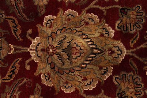 Jaipur Red Hand Knotted 90 X 121 Area Rug 301-30808 Image 9