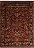 Jaipur Red Hand Knotted 90 X 121  Area Rug 301-30808 Thumb 0