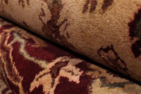 Jaipur Red Hand Knotted 90 X 122 Area Rug 301-30810 Image 4