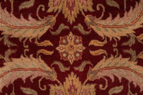 Jaipur Red Hand Knotted 811 X 121 Area Rug 301-30811 Image 4