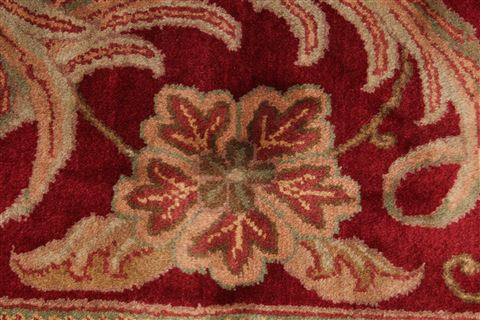 Jaipur Red Hand Knotted 811 X 122 Area Rug 301-30813 Image 10