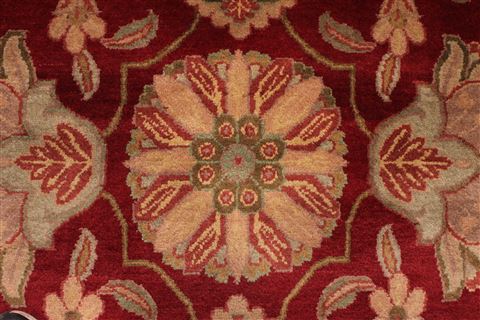 Jaipur Red Hand Knotted 811 X 122 Area Rug 301-30813 Image 4