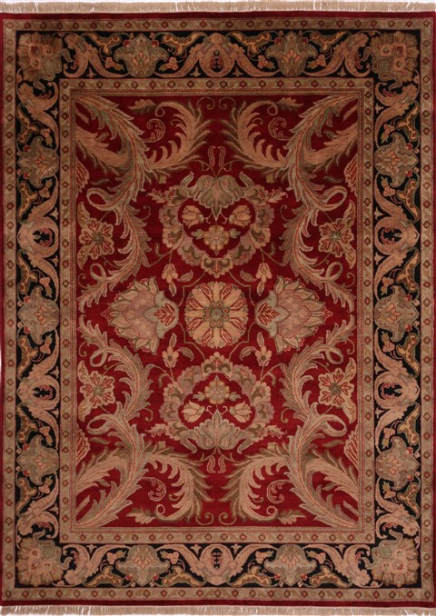 Jaipur Red Hand Knotted 811 X 122 Area Rug 301-30813 Image 0