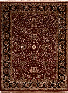 Jaipur Red Hand Knotted 9'2" X 12'0"  Area Rug 301-30814