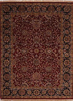Jaipur Red Hand Knotted 9'2" X 12'0"  Area Rug 301-30814