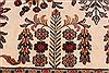Sarouk Beige Hand Knotted 90 X 121  Area Rug 301-30816 Thumb 7