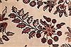 Sarouk Beige Hand Knotted 90 X 121  Area Rug 301-30816 Thumb 9