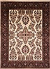 Sarouk Beige Hand Knotted 90 X 121  Area Rug 301-30816 Thumb 0