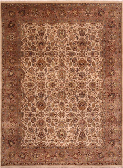 Jaipur White Hand Knotted 90 X 120 Area Rug 301-30817 Image 0