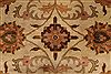 Kashan Beige Hand Knotted 86 X 115 Area Rug 301-30818 Thumb 3