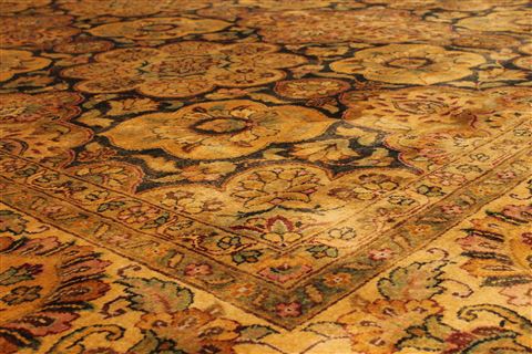 Jaipur Black Hand Knotted 91 X 114 Area Rug 301-30819 Image 2