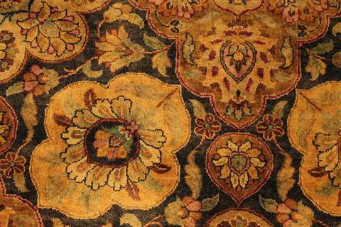 Jaipur Black Hand Knotted 91 X 114 Area Rug 301-30819 Image 7