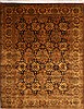 Jaipur Black Hand Knotted 91 X 114  Area Rug 301-30819 Thumb 0