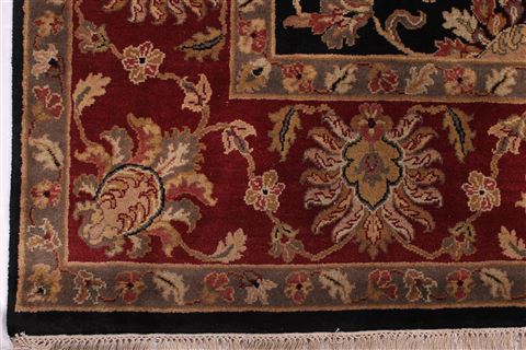 Jaipur Black Hand Knotted 811 X 118 Area Rug 301-30820 Image 1