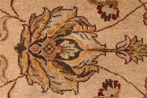 Jaipur Beige Hand Knotted 83 X 112 Area Rug 301-30821 Image 10
