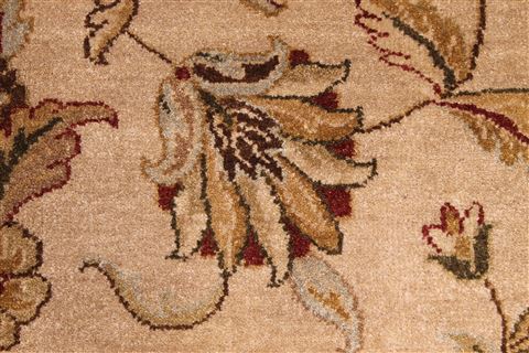 Jaipur Beige Hand Knotted 83 X 112 Area Rug 301-30821 Image 8