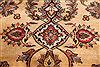 Sarouk Yellow Hand Knotted 91 X 120 Area Rug 301-30822 Thumb 4