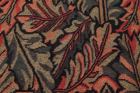 Nepal Black Hand Knotted 92 X 117 Area Rug 301-30823 Image 6