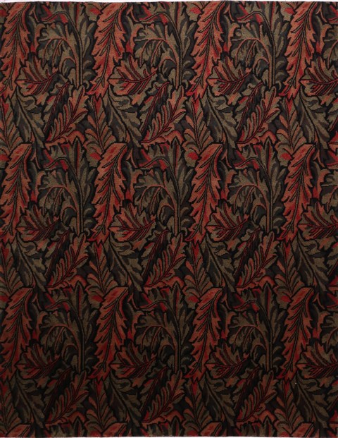 Nepal Black Hand Knotted 92 X 117 Area Rug 301-30823 Image 0