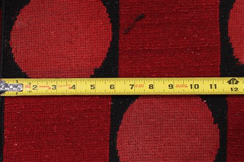 Indo-Tibetan Black Hand Knotted 90 X 123 Area Rug 301-30824 Image 4
