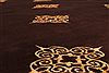 Indo-Tibetan Brown Hand Knotted 89 X 1111 Area Rug 301-30826 Thumb 1