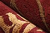 Indo-Tibetan Red Hand Knotted 94 X 123 Area Rug 301-30831 Thumb 2