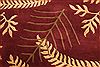 Indo-Tibetan Red Hand Knotted 94 X 123 Area Rug 301-30831 Thumb 6