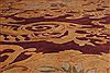 Indo-Tibetan Red Hand Knotted 89 X 1110  Area Rug 301-30835 Thumb 2